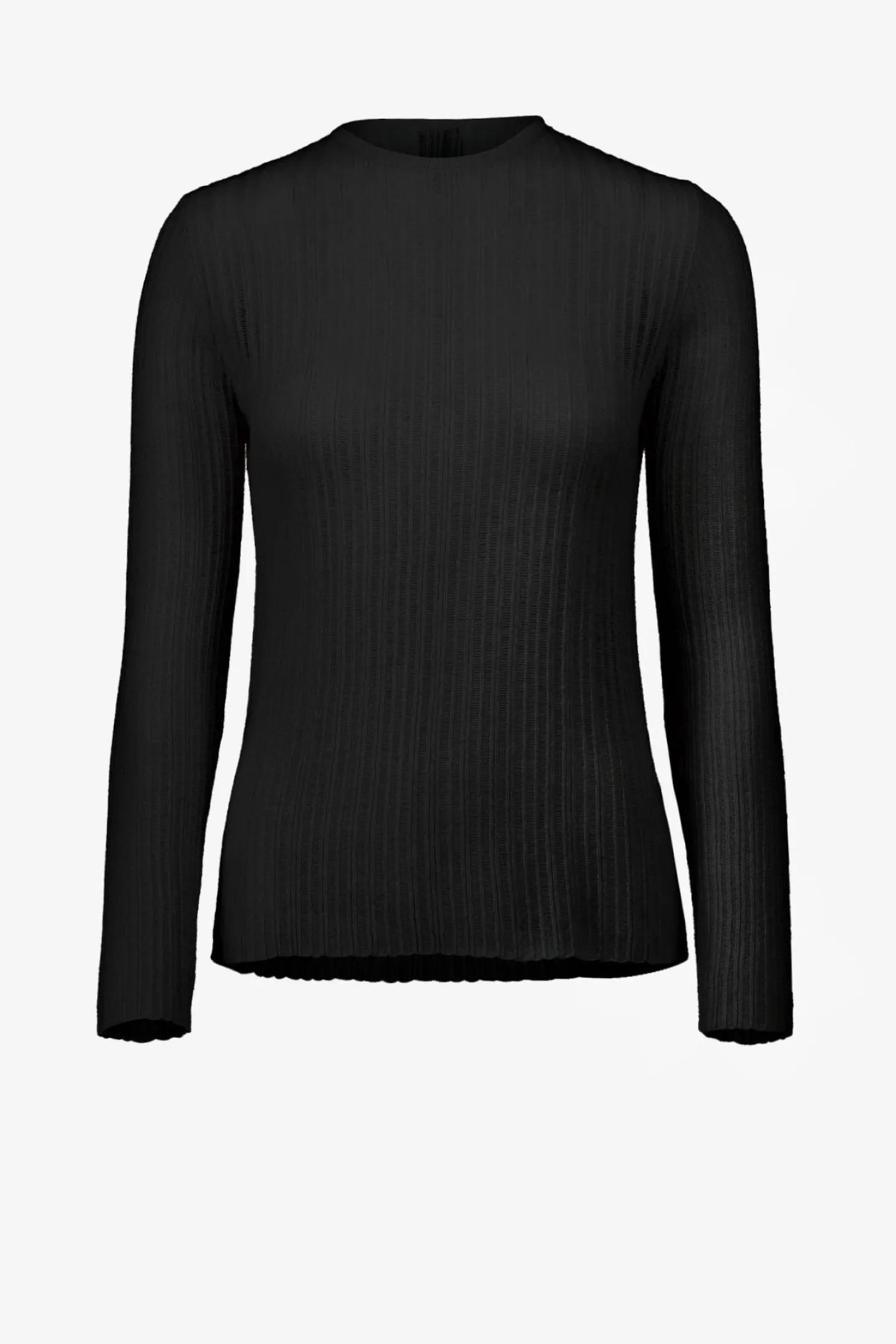 pullover_fine_ribbed_in_s_0.webp Allude Pullover<Pullover Fine Ribbed in Schwarz