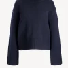 Lisa Yang Pullover<Pullover Fleur in Navy