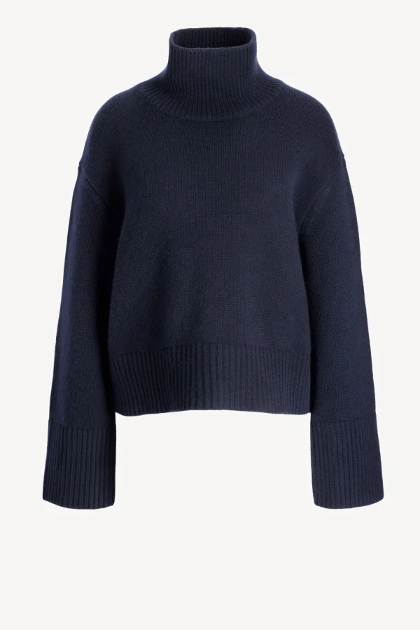 Lisa Yang Pullover<Pullover Fleur in Navy