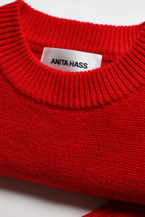 Anita Hass Pullover<Pullover 'Heart' in Rot