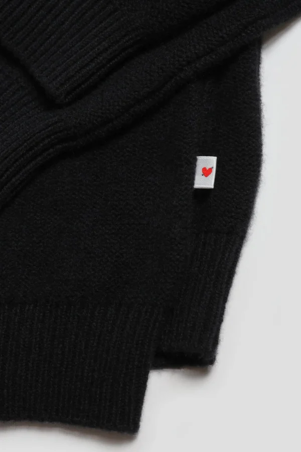 Anita Hass Pullover<Pullover 'Heart' in Schwarz