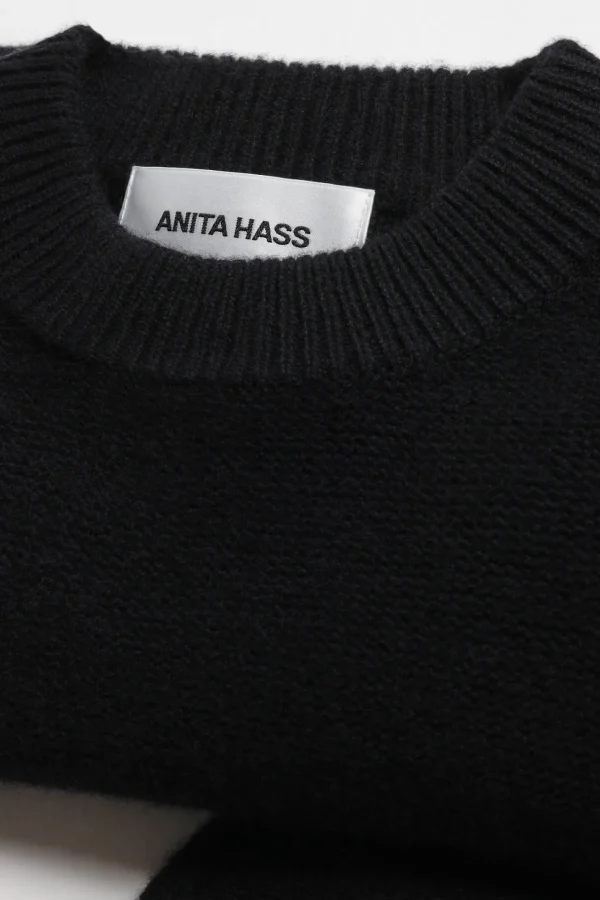 Anita Hass Pullover<Pullover 'Heart' in Schwarz