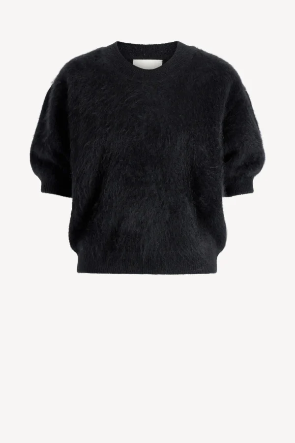 Lisa Yang Pullover<Pullover Juniper in Black Brushed
