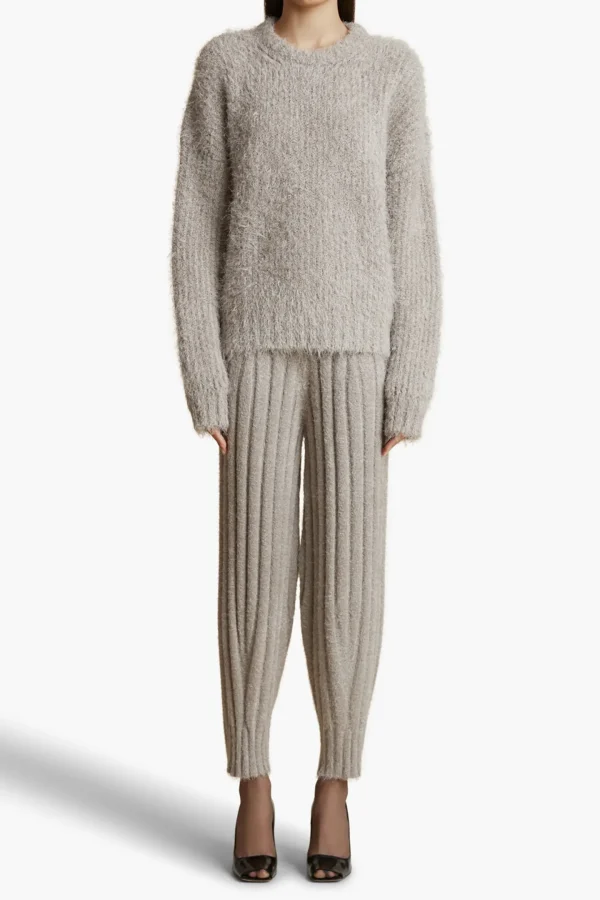 Khaite Pullover<Pullover Manuela in Light Taupe
