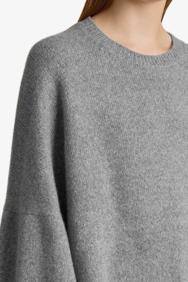 Khaite Pullover<Pullover Margaux in Fog