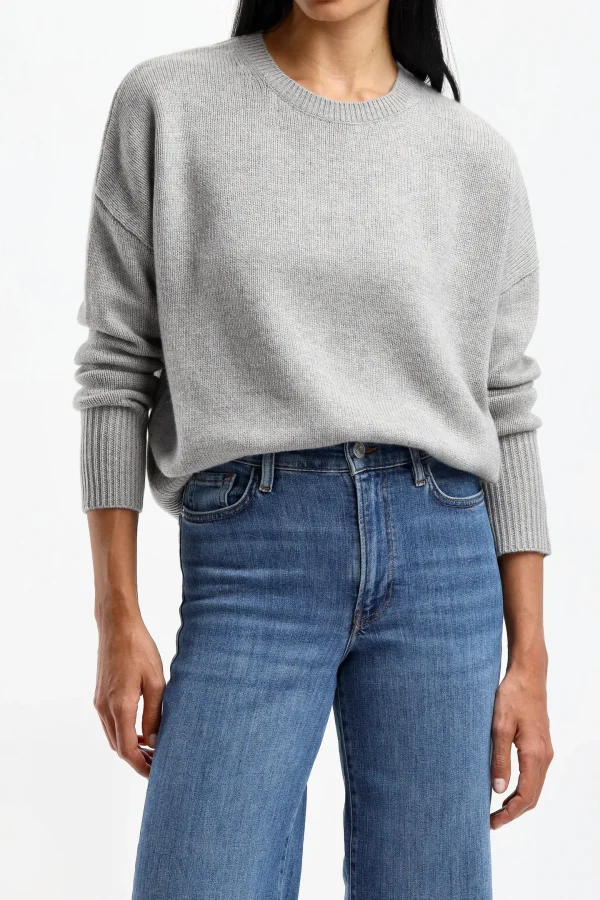 Lisa Yang Pullover<Pullover Mila in Dove Grey