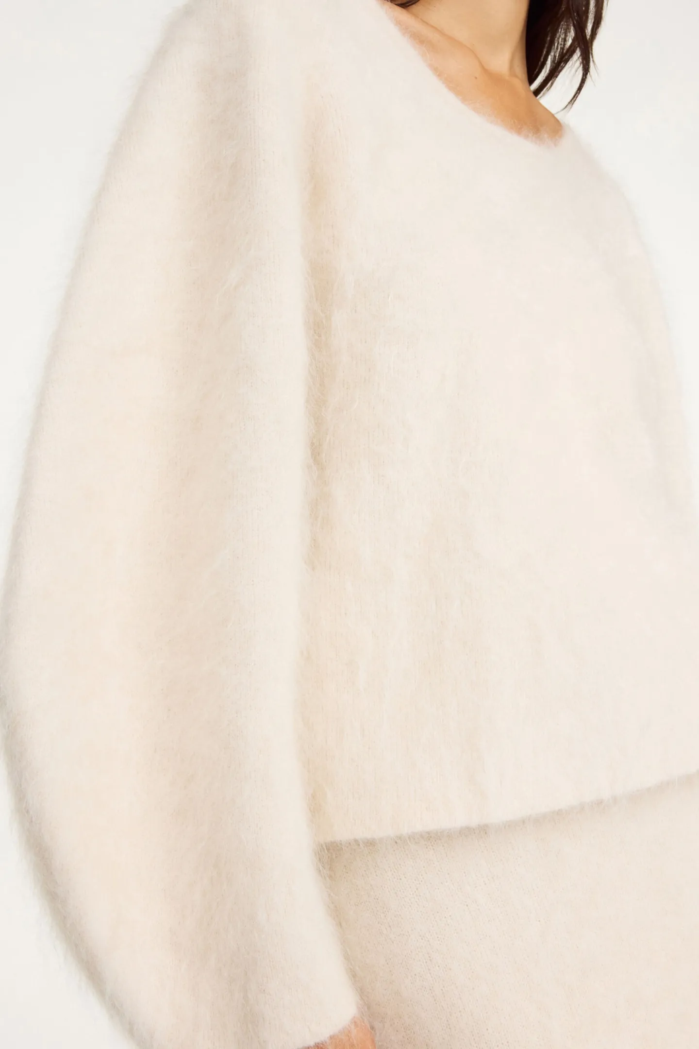 pullover_milea_in_oyster__3.webp by Malene Birger Pullover<Pullover Milea in Oyster Grey