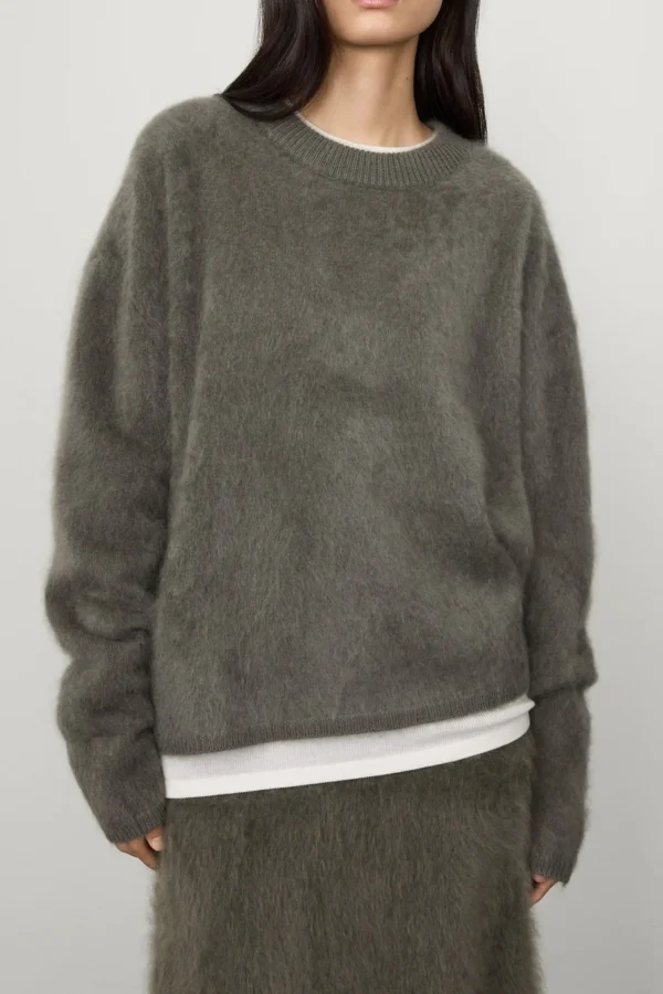 Lisa Yang Pullover<Pullover Natalia in Fern Brushed