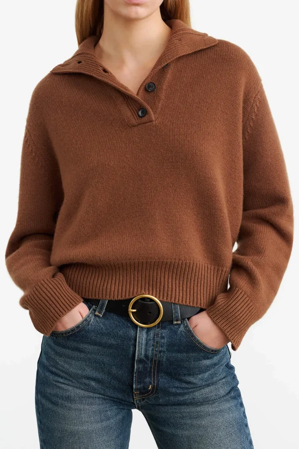 Nili Lotan Pullover<Pullover Renata in Coffee