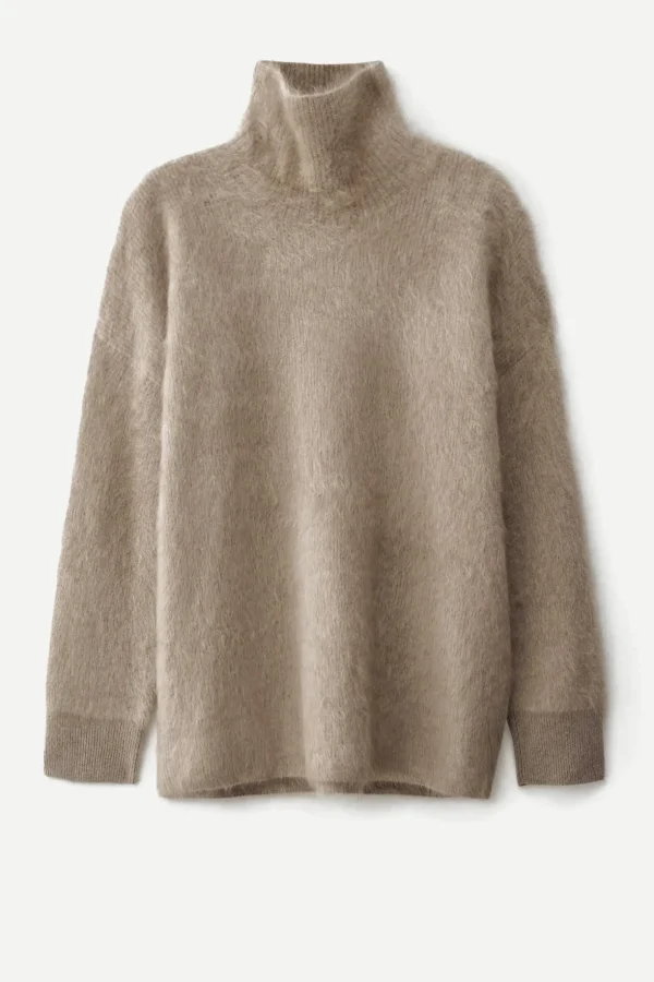 Lisa Yang Pullover<Pullover Teresa in Mole
