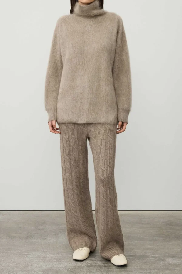 Lisa Yang Pullover<Pullover Teresa in Mole