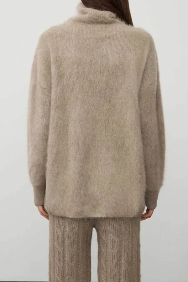 Lisa Yang Pullover<Pullover Teresa in Mole