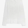 Jil Sander Blusen & Tops<Rüschenbluse in Porcelain
