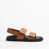 Tod's Sandalen & Slipper<Sandale mit Riemen in Cognac