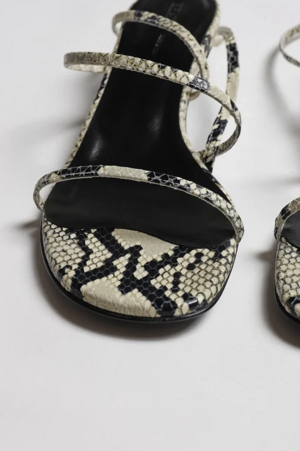 Khaite Heels<Sandalette Loop Kitten in Natural
