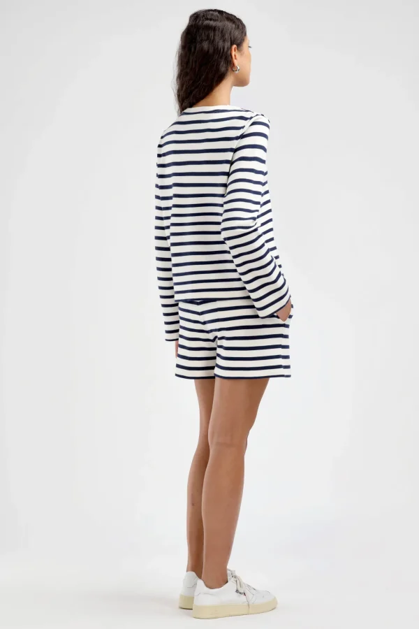 Ladneri Shorts<Shorts Mimizan in Ivory/Navy