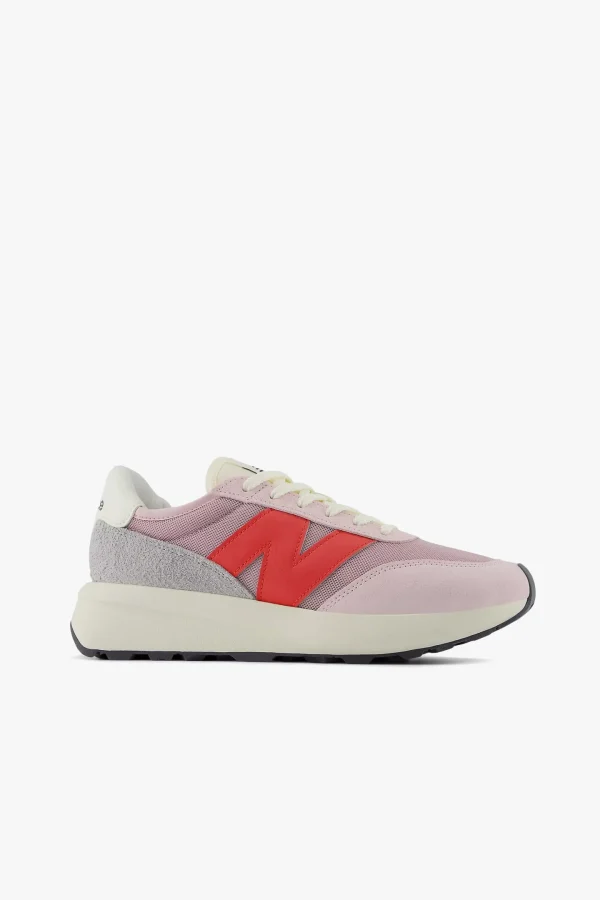 New Balance Sneaker | Low Top<Sneaker 370 in Rose Sugar/Blast Red