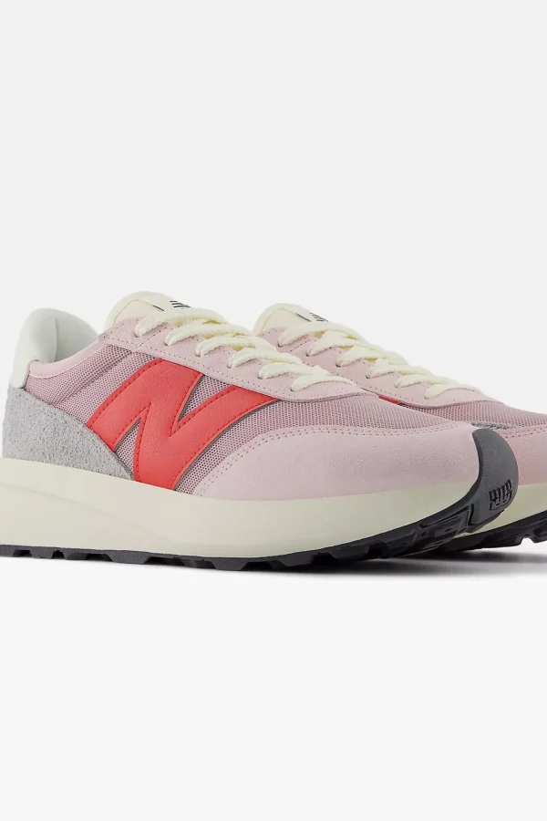 New Balance Sneaker | Low Top<Sneaker 370 in Rose Sugar/Blast Red