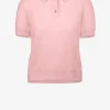 Allude Pullover<Strickshirt Polo in Pink