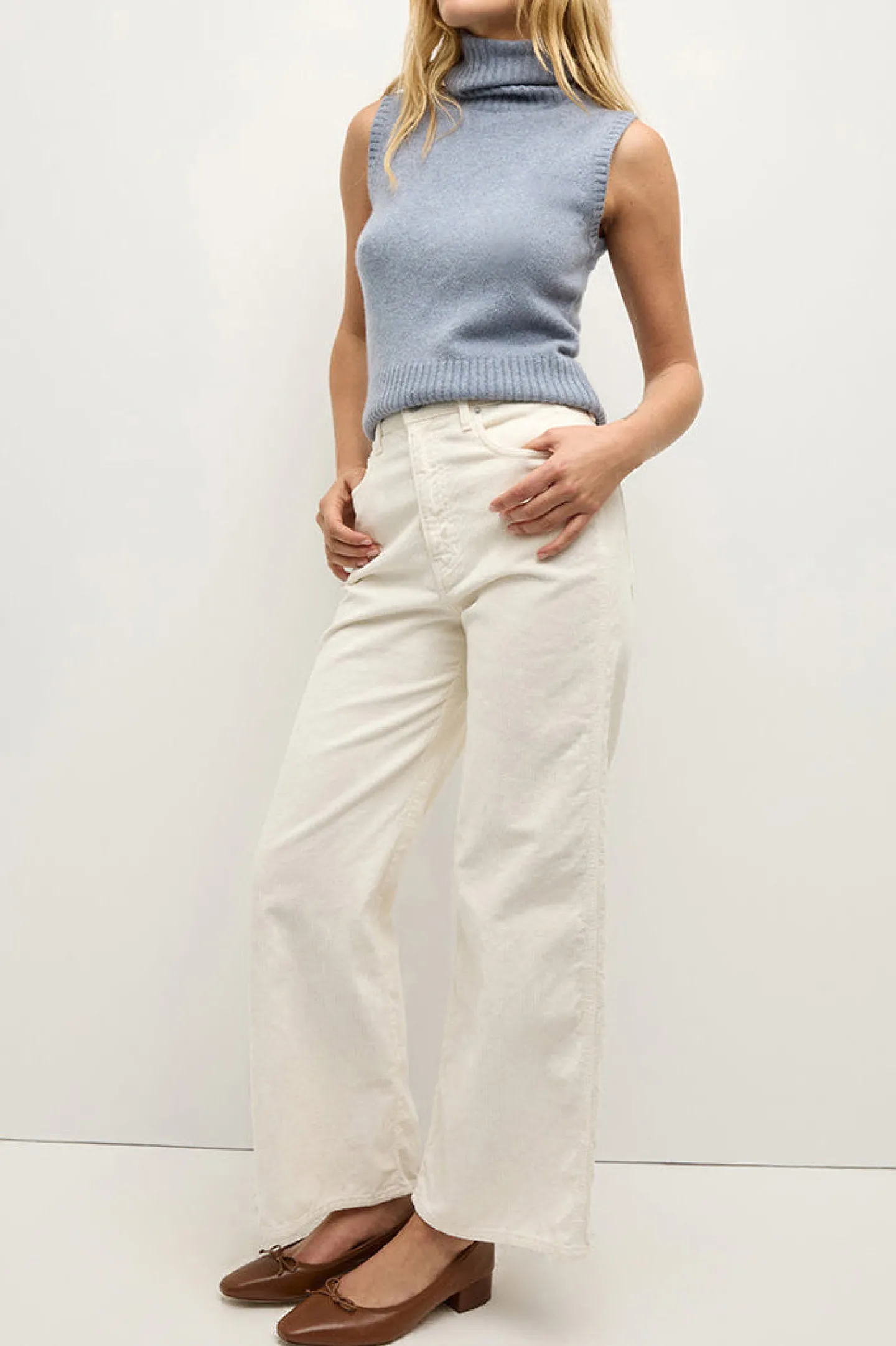 stricktop_mazzy_in_smoke__1.webp Veronica Beard Pullover<Stricktop Mazzy in Smoke Blue