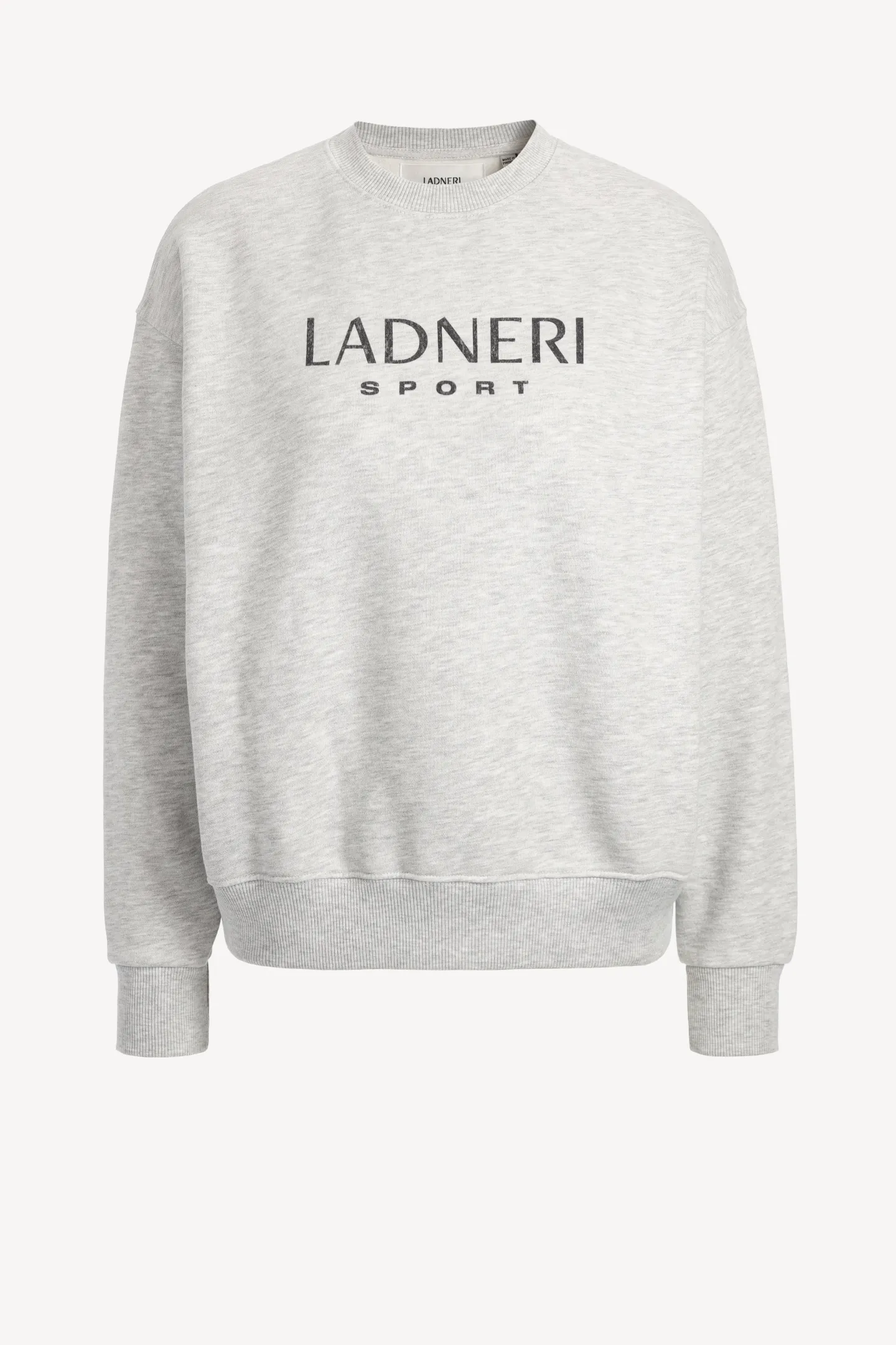 sweatshirt_lquipe_in_vint_0.webp Ladneri Hoodies & Sweatshirts<Sweatshirt L’Équipe in Vintage Grey