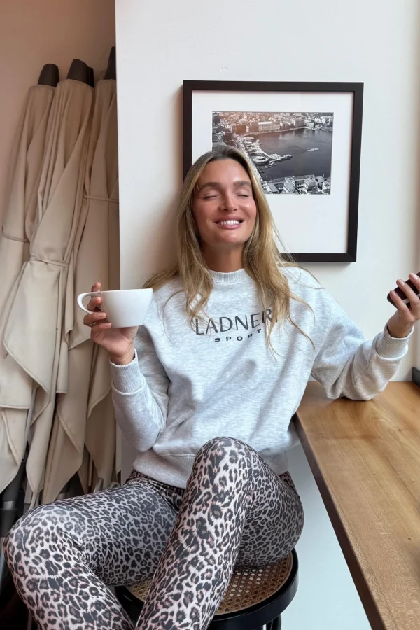 Ladneri Hoodies & Sweatshirts<Sweatshirt L’Équipe in Vintage Grey