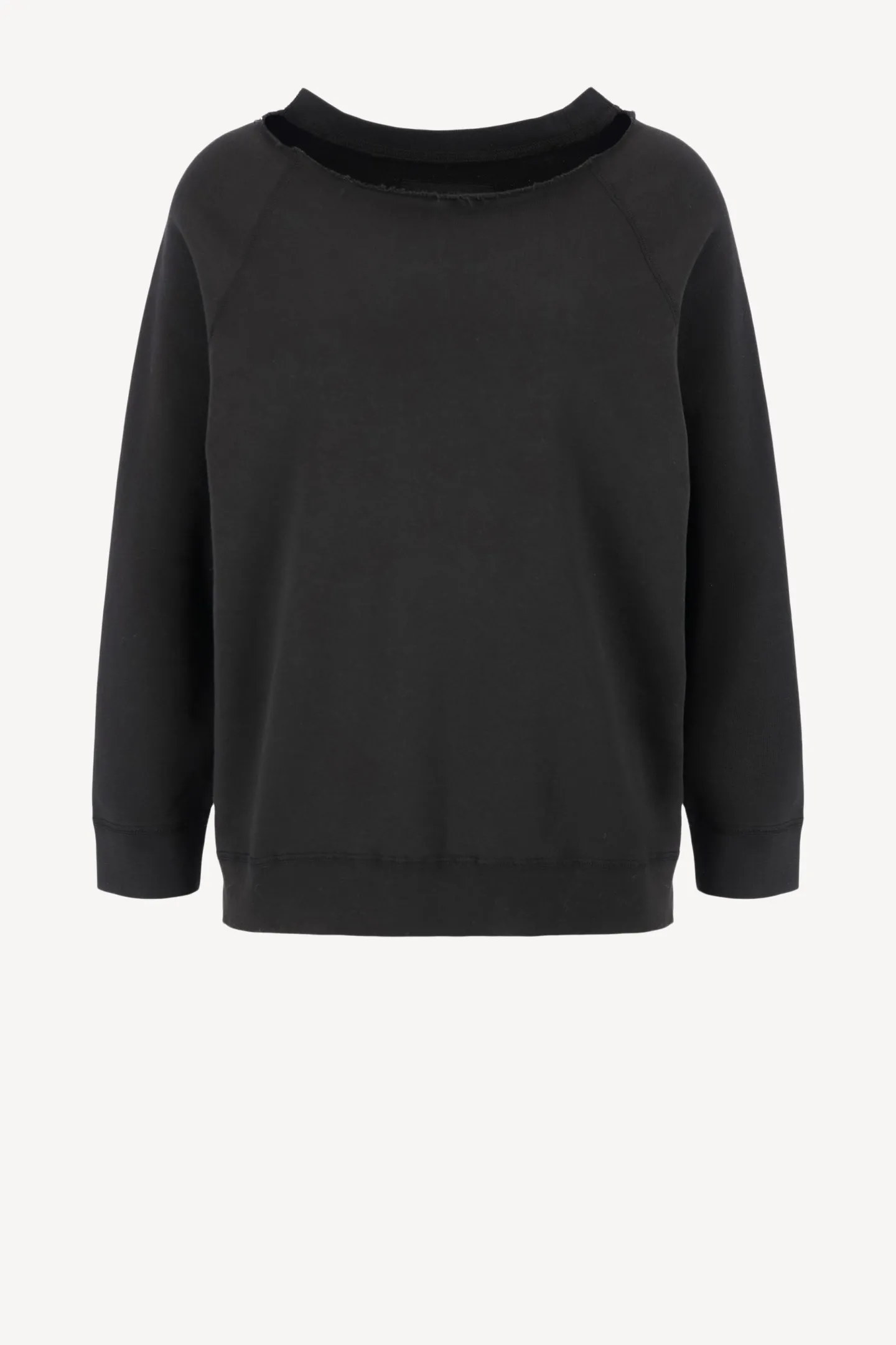 sweatshirt_luka_in_washed_0.webp Nili Lotan Hoodies & Sweatshirts<Sweatshirt Luka in Washed Black