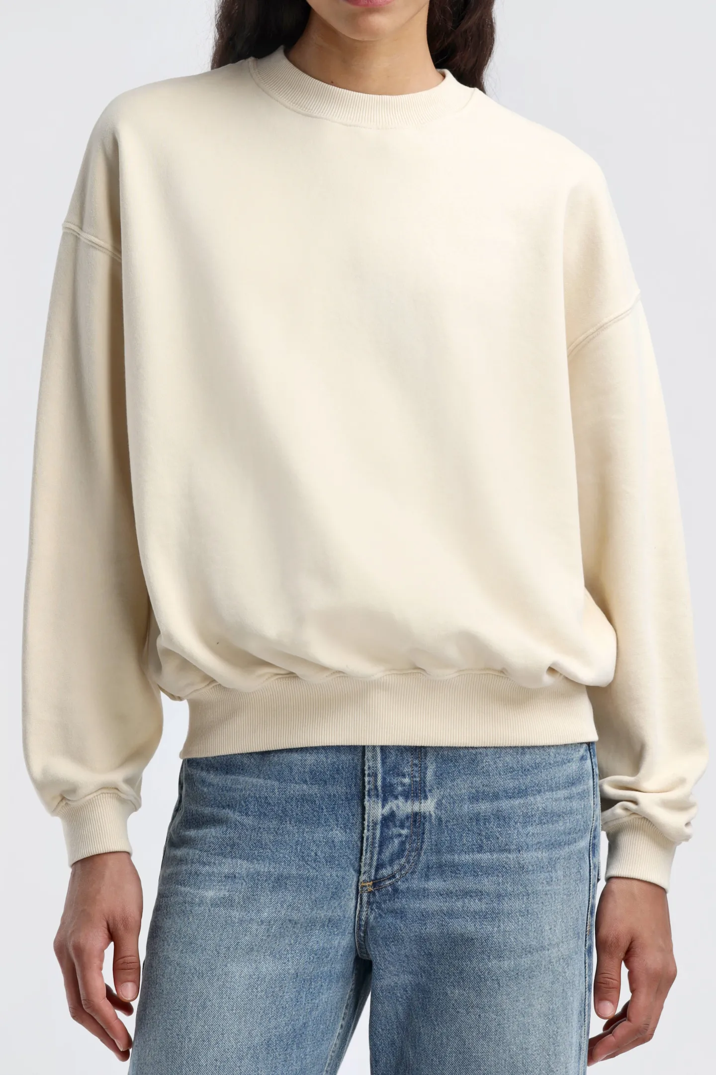 sweatshirt_montmartre_in__2.webp Ladneri Hoodies & Sweatshirts<Sweatshirt Montmartre in Bleached Sand