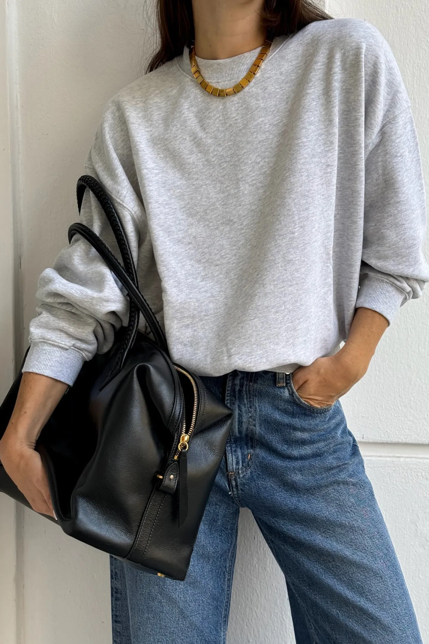 sweatshirt_montmartre_in__6-2.webp Ladneri Hoodies & Sweatshirts<Sweatshirt Montmartre in Grey Melange