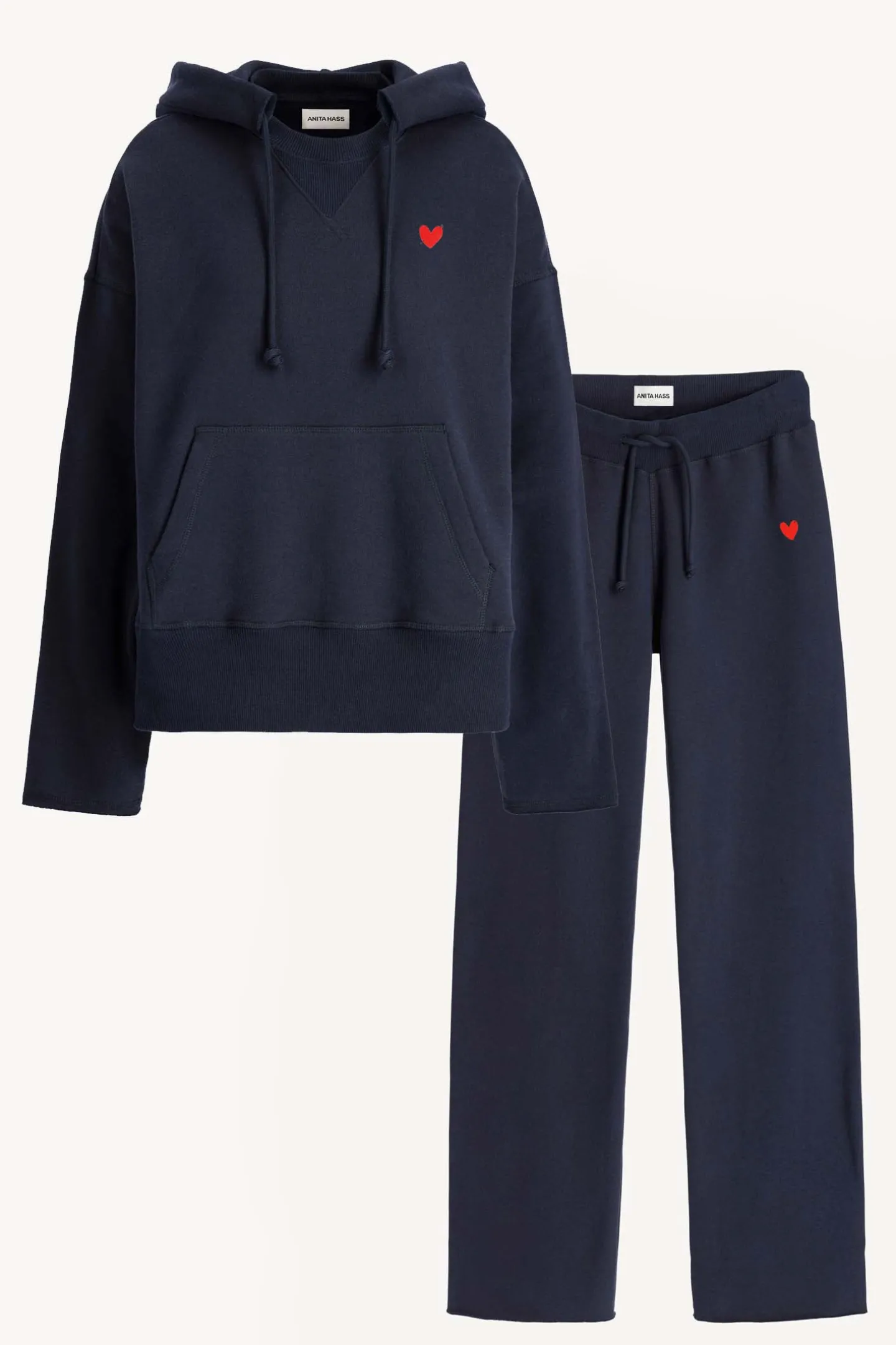 sweatsuit_open_seam_in_na_0.webp Anita Hass Hoodies & Sweatshirts<Sweatsuit Open Seam in Navy