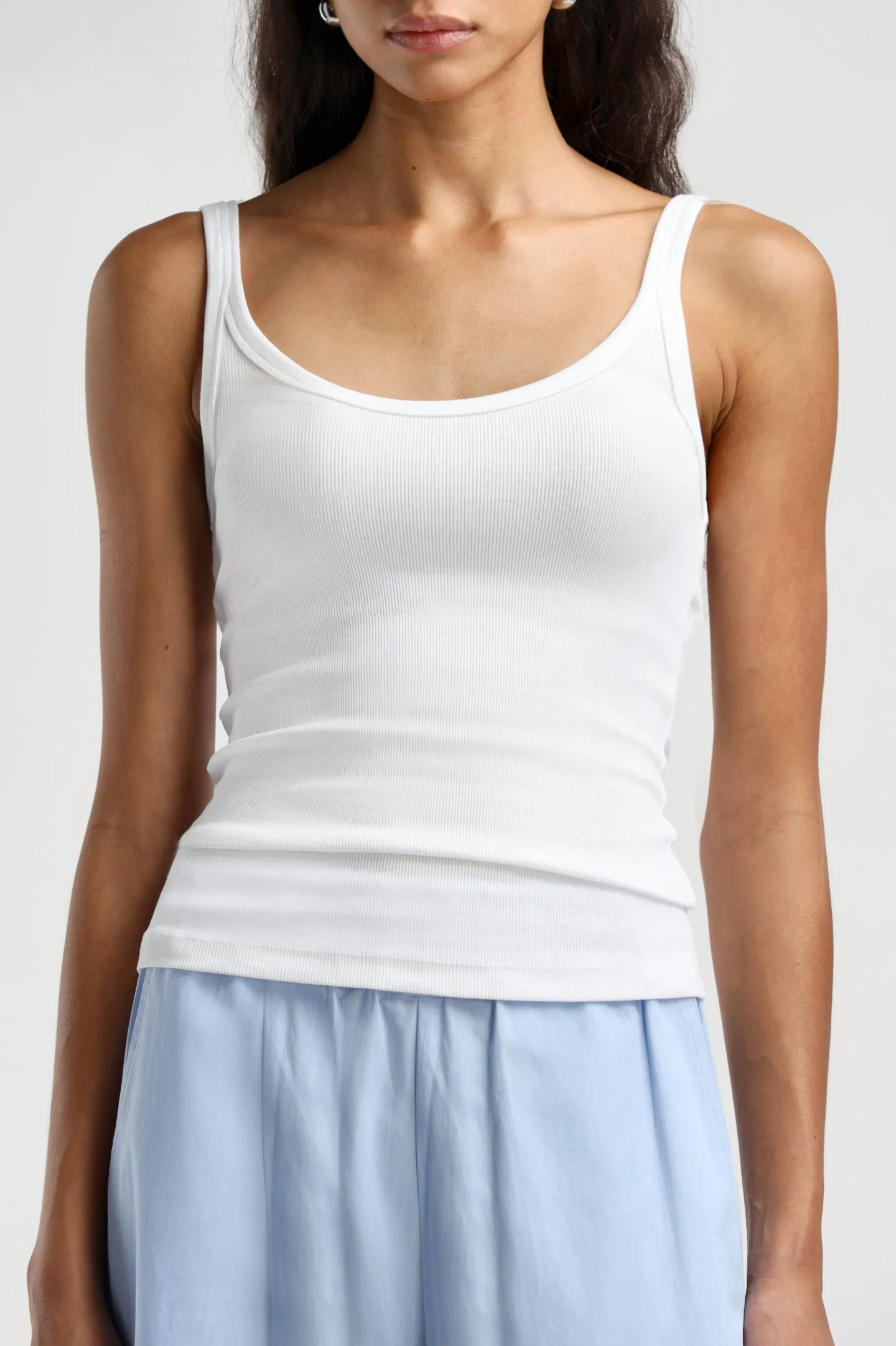 tank_top_le_mans_in_wei_2.webp Ladneri Shirts, Tank Tops & Longsleeves<Tank Top Le Mans in Weiß