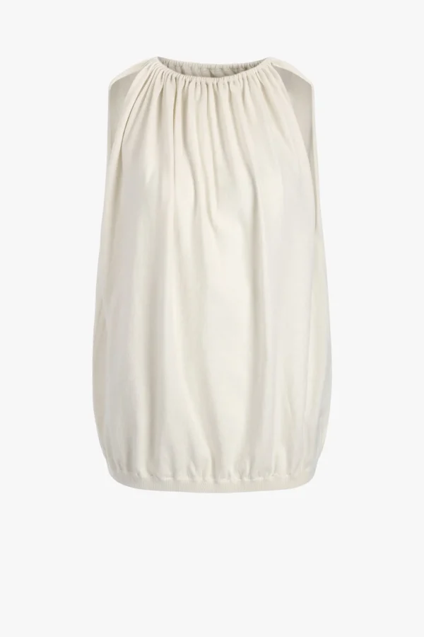 Frenckenberger Blusen & Tops<Top Drape in Weiß