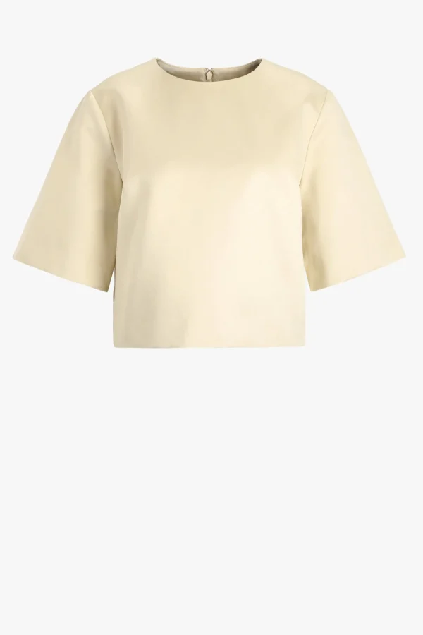 by Malene Birger Blusen & Tops<Top Hania in Oyster Grey