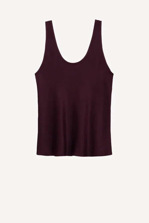 Anine Bing Blusen & Tops<Top Lea in Burgundy