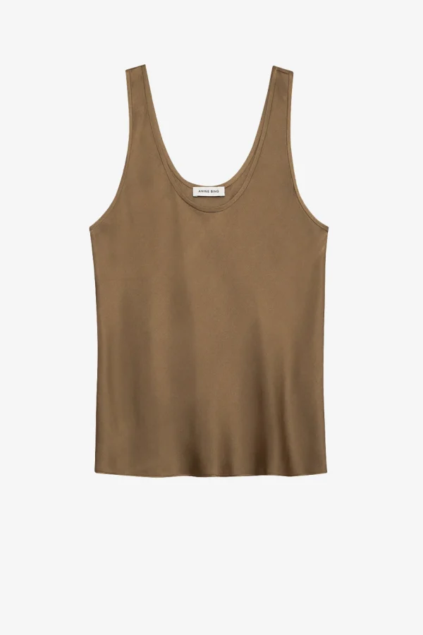 Anine Bing Blusen & Tops<Top Lea in Sepia