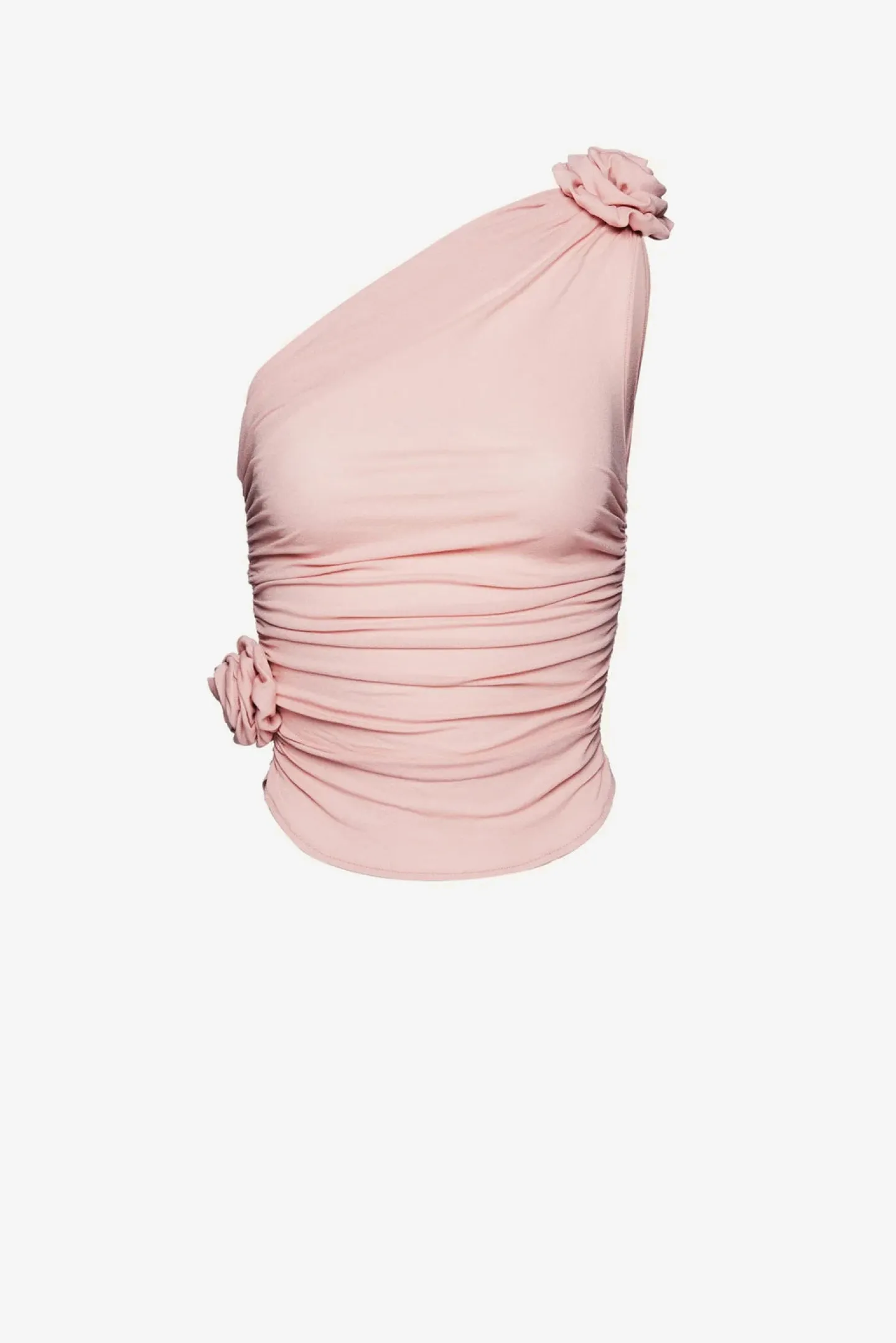 top_one_shoulder_in_light_0.webp Magda Butrym Blusen & Tops<Top One Shoulder in Light Pink