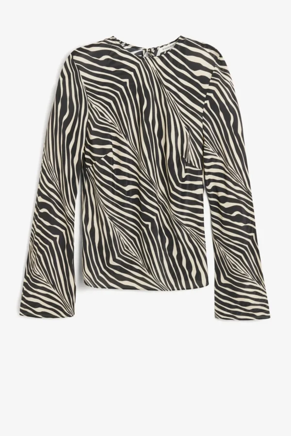 by Malene Birger Blusen & Tops<Top Pricilla in Zebra