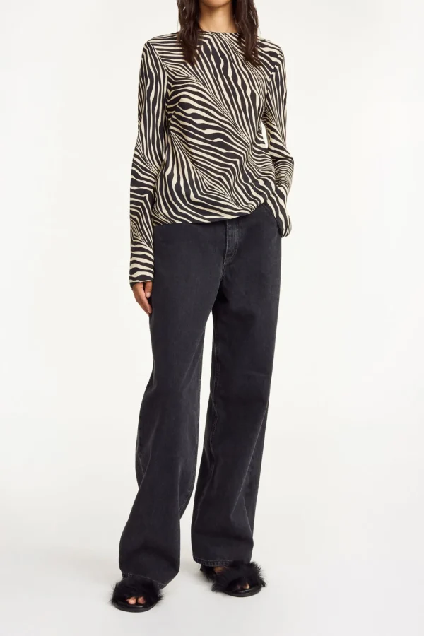 by Malene Birger Blusen & Tops<Top Pricilla in Zebra