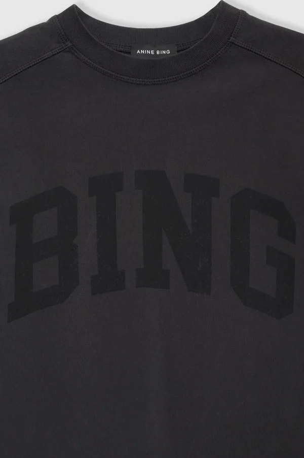 Anine Bing Shirts, Tank Tops & Longsleeves<T-Shirt Jaylin in Vintage Black