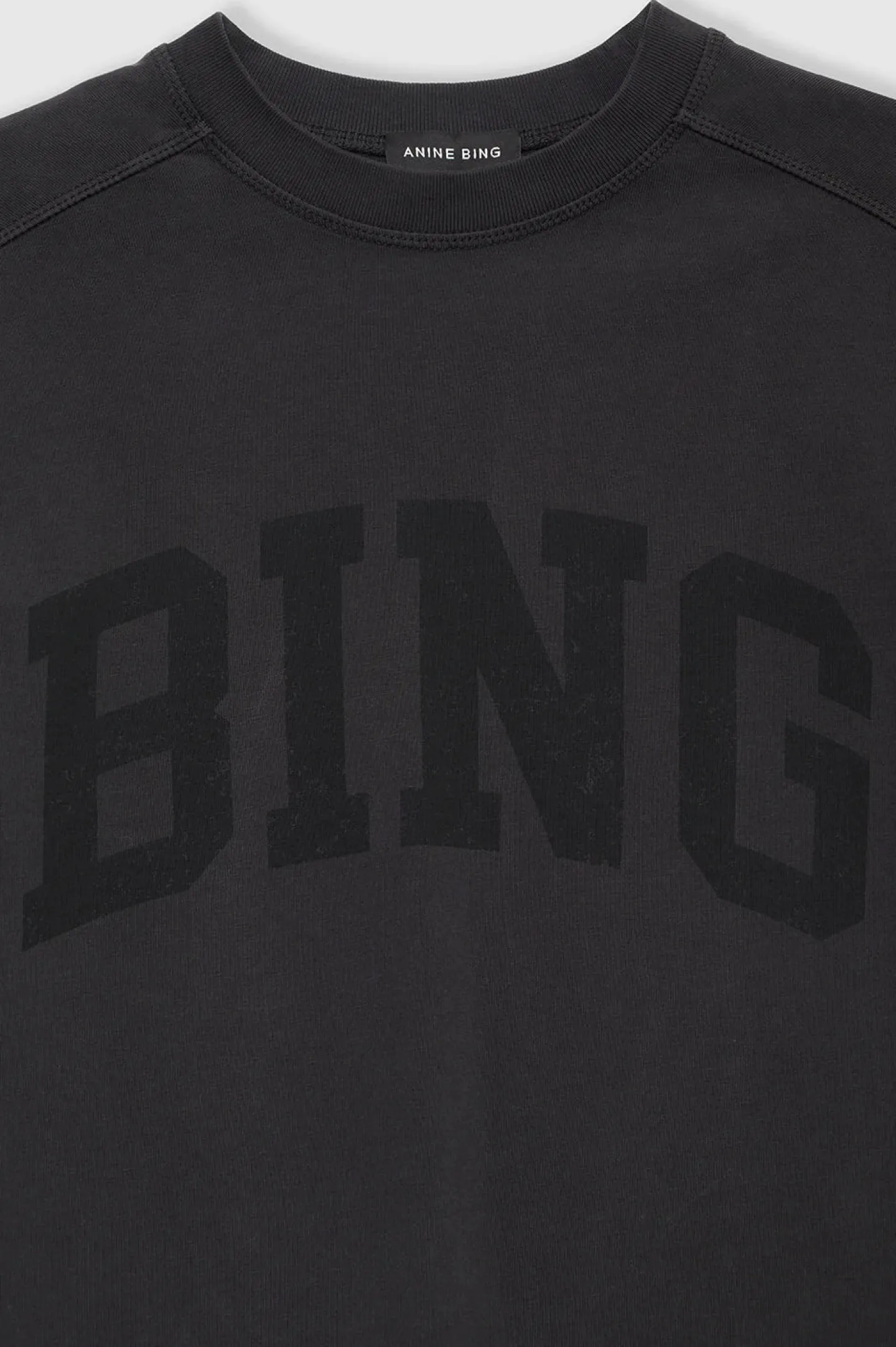 tshirt_jaylin_in_vintage__4.webp Anine Bing Shirts, Tank Tops & Longsleeves<T-Shirt Jaylin in Vintage Black