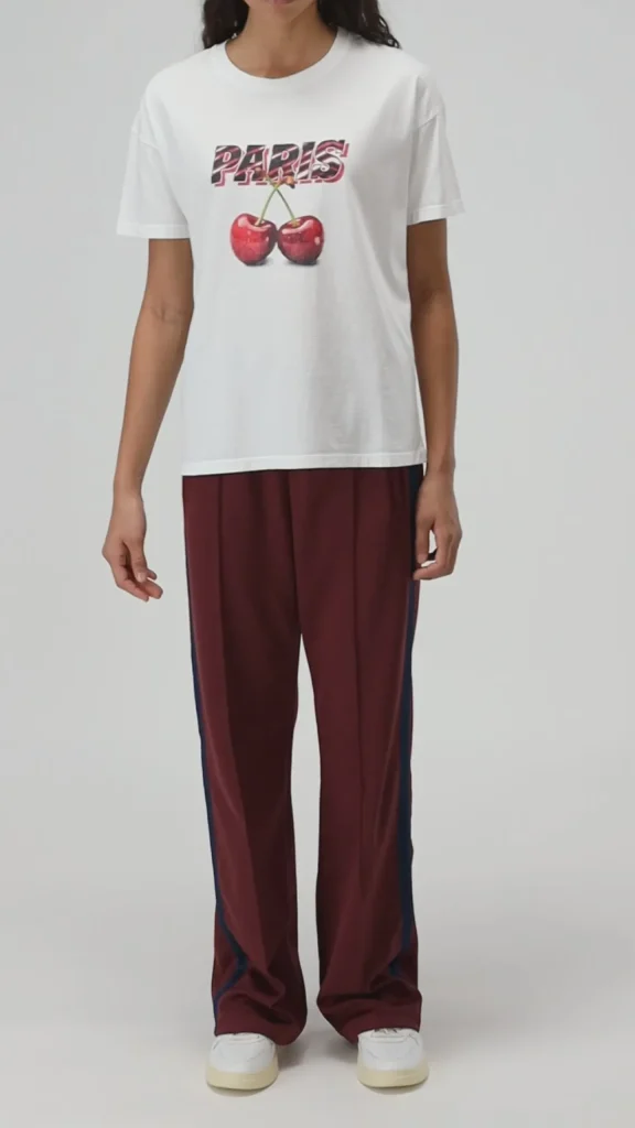 Ladneri Shirts, Tank Tops & Longsleeves<T-Shirt Paris in Weiß