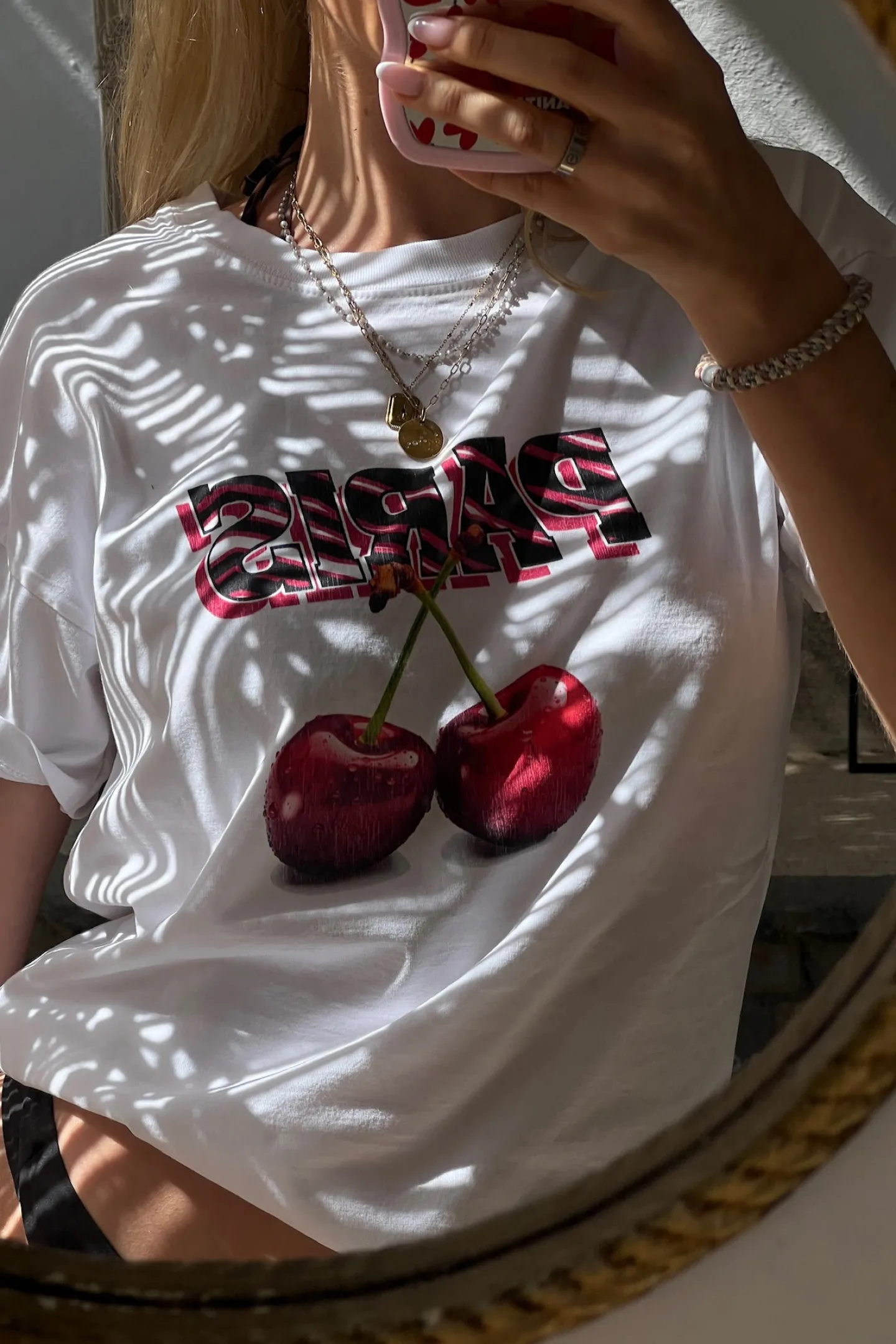 tshirt_paris_in_wei_5.webp Ladneri Shirts, Tank Tops & Longsleeves<T-Shirt Paris in Weiß