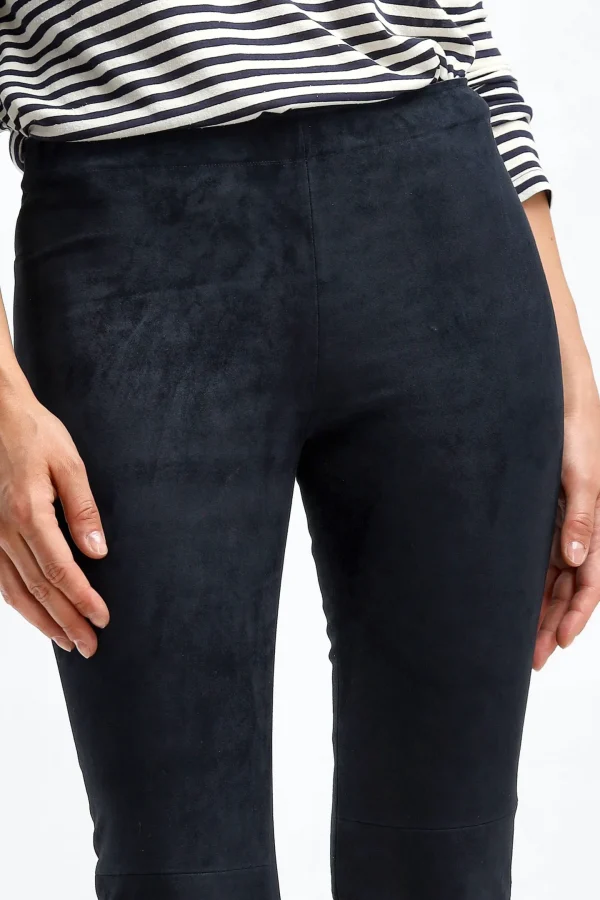 Stouls Hosen & Jumpsuits<Velourslederhose JP Twenty in Notte