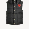 Anita Hass Jacken & Westen<Weste 'Heart' in Schwarz