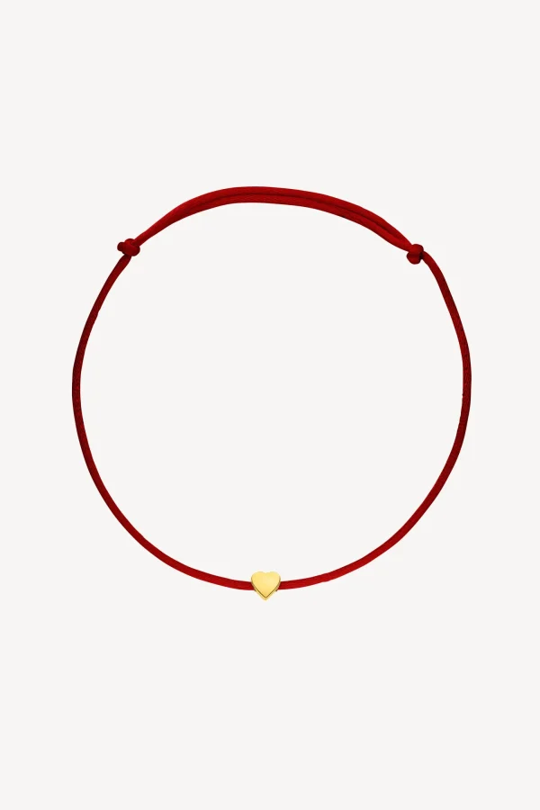 Nina Kastens x Anita Hass Schmuck | Fine Jewelry<Armband 'Heart' in Burgundy
