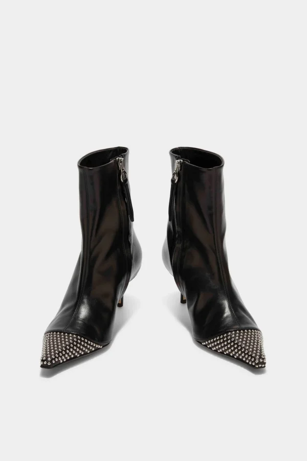 aeyde Stiefel & Boots<Boots Roe Mini Stud in Schwarz