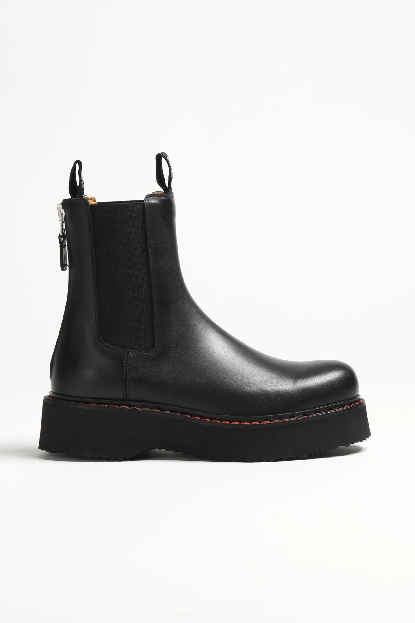 boots_single_stack_chelse_0.webp R13 Stiefel & Boots<Boots Single Stack Chelsea in Schwarz