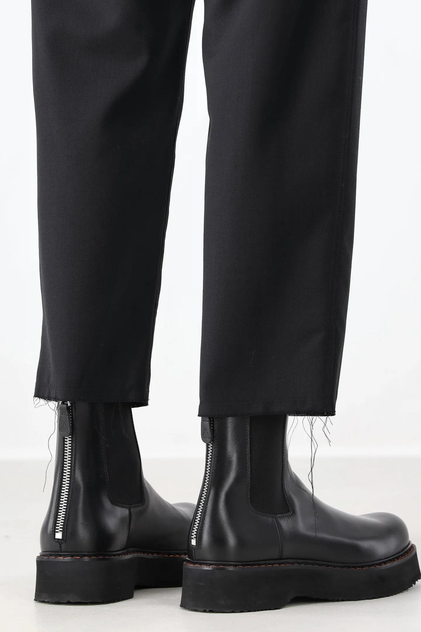 boots_single_stack_chelse_3.webp R13 Stiefel & Boots<Boots Single Stack Chelsea in Schwarz
