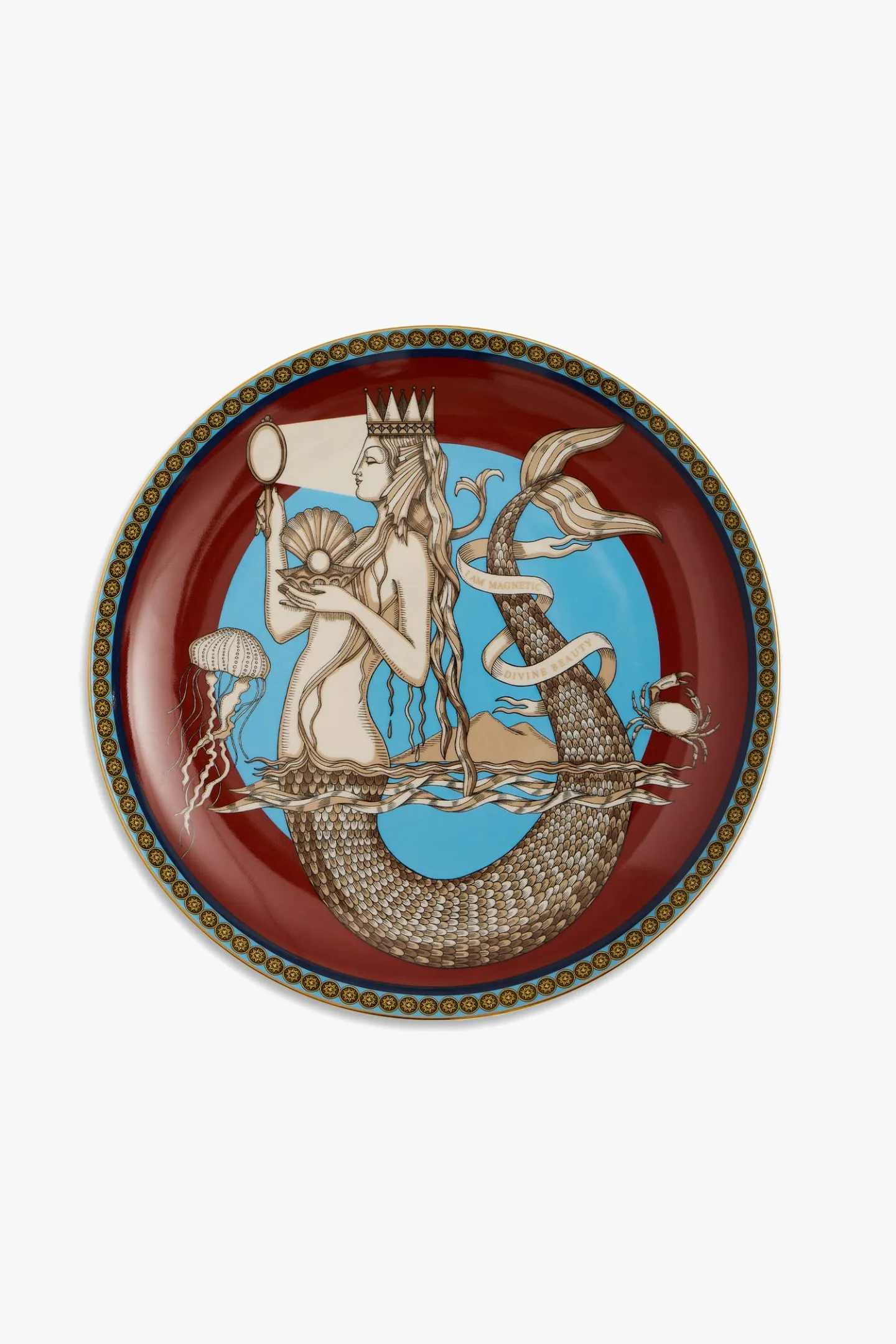 dekorativer_teller_the_me_0.webp La Double J Home<Dekorativer Teller The Mermaid