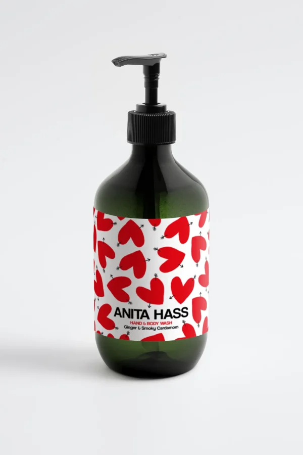 Anita Hass Home<Hand/Body Wash 'Heart' Ginger & Smoky Cardamom